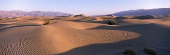 Death Valley National Park California USA Canvas Art - Panoramic Images (36 x 12)