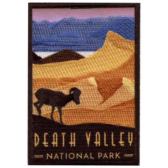 Death Valley National Park Patch California Travel Desert Sublimated Iron On