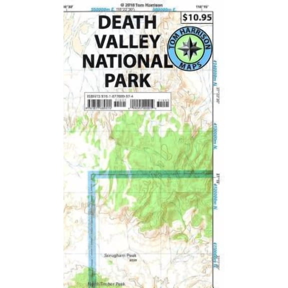 Tom Harrison Maps: Death Valley National Park Recreation Map (Other)
