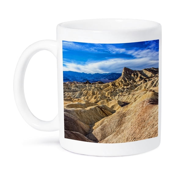 3dRose, Death Valley National Park Zabriskie Point, 15oz Mug
