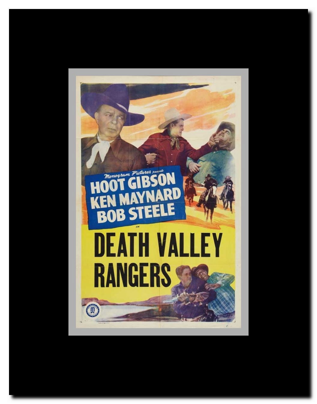 Death Valley Rangers Framed Movie Poster