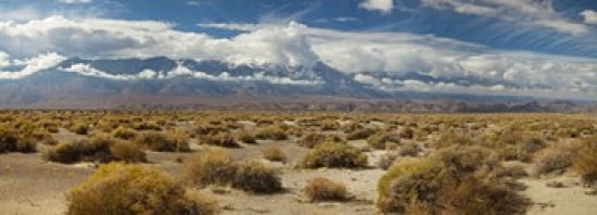 Death Valley landscape Panamint Range Death Valley National Park Inyo County California USA Canvas Art - Panoramic Images (36 x 13)