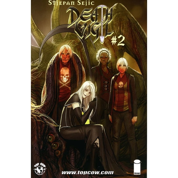 Death Vigil #2 VF ; Image Comic Book