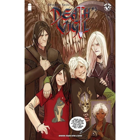 Death Vigil #5 VF ; Image Comic Book