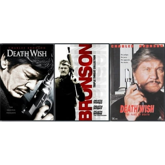 Death Wish 1, 2, 3, 4 & 5: All Five Films (DVD)