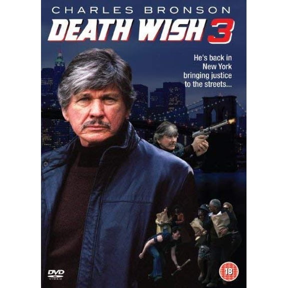 Death Wish 3 (DVD) Gavan O'Herlihy Tony Spiridakis Kirk Taylor Alex Winger Ricco Ross Ed Lauter