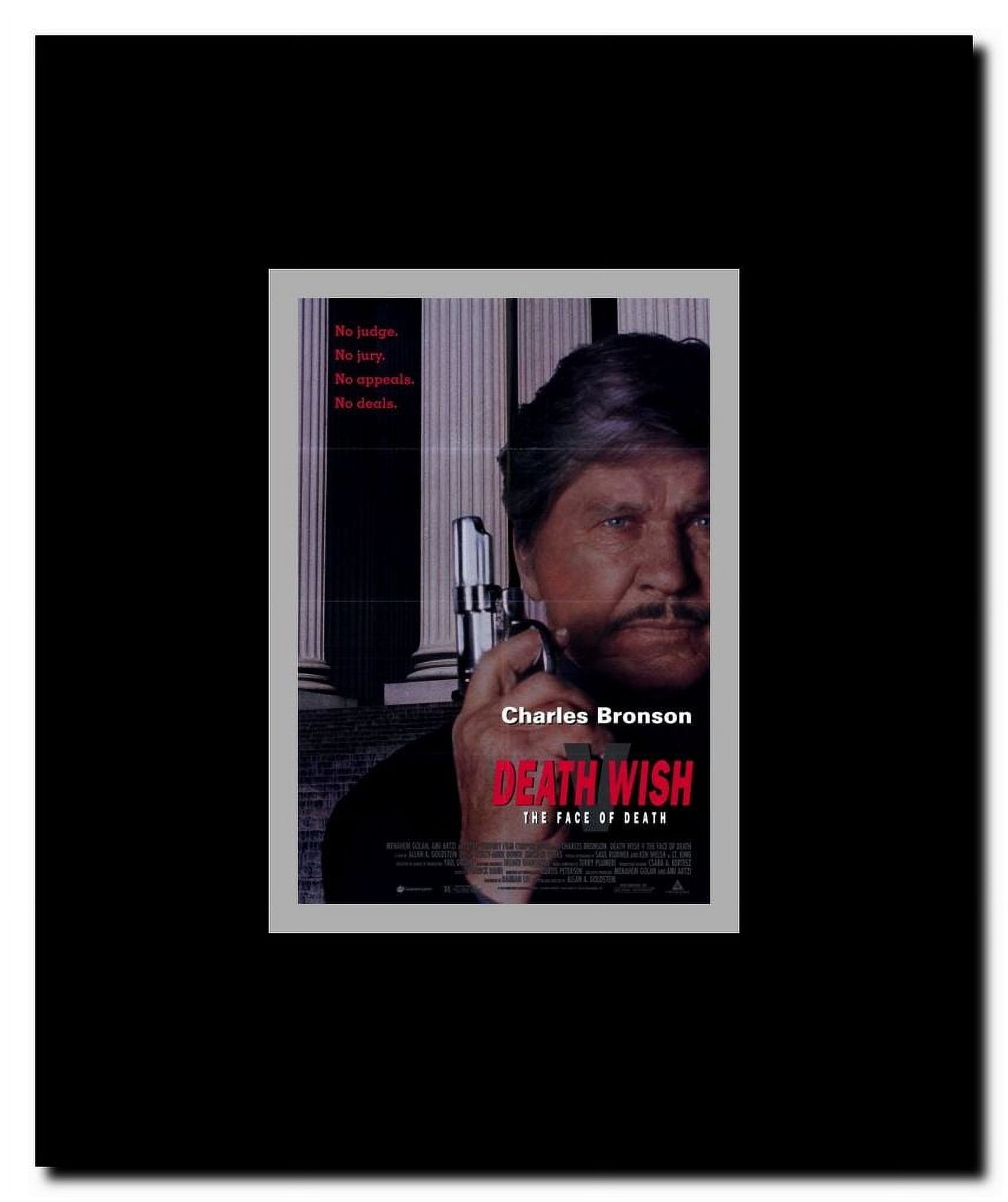 Death Wish 5: the Face of Death Framed Movie Poster