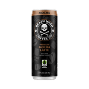 Death Wish Coffee Co., Premium Mocha Latte, 100% Colombian Cold Brew Fair Trade™ Coffee, 11oz Can