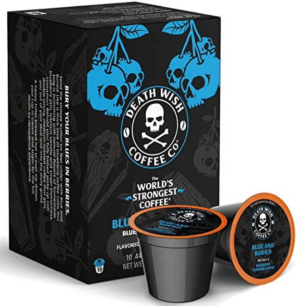 Death Wish Coffee - Coffee Blue & Buried Single Serve - 10 Count