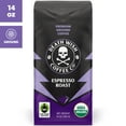 thumbnail image 1 of Death Wish Coffee, Organic and Fair Trade, Espresso Roast, Ground Coffee, 14oz, 1 of 14