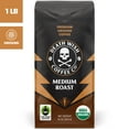 thumbnail image 1 of Death Wish Coffee, Organic and Fair Trade, Medium Roast, Ground Coffee, 16oz, 1 of 14