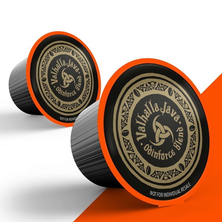 Death Wish Coffee VALHALLA JAVA Worlds Strongest Single Serve, Medium  Roast Coffee Pods, 10 Ct