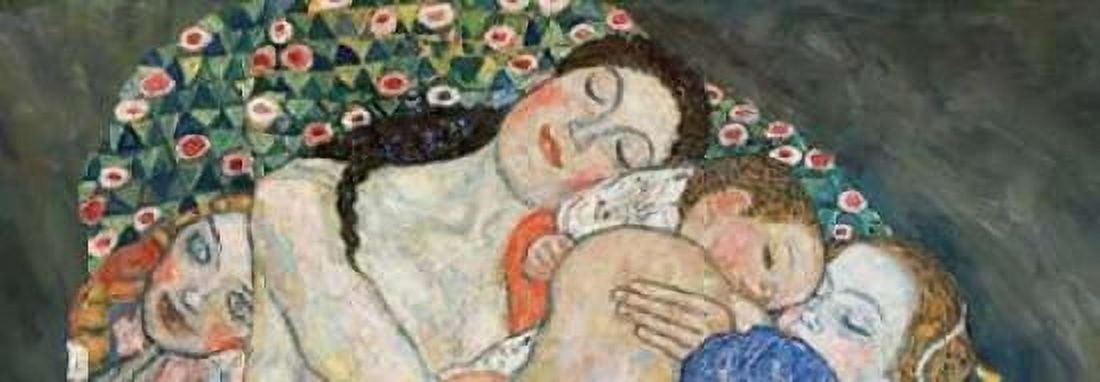 Death and Life Canvas Art - Gustav Klimt (24 x 48)
