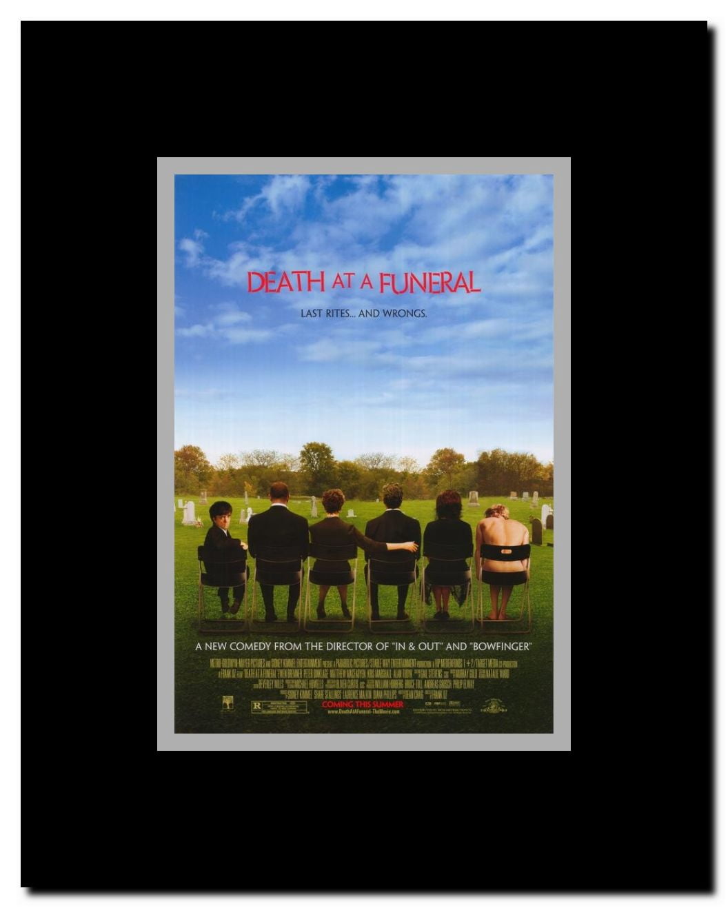 Death at a Funeral Framed Movie Poster