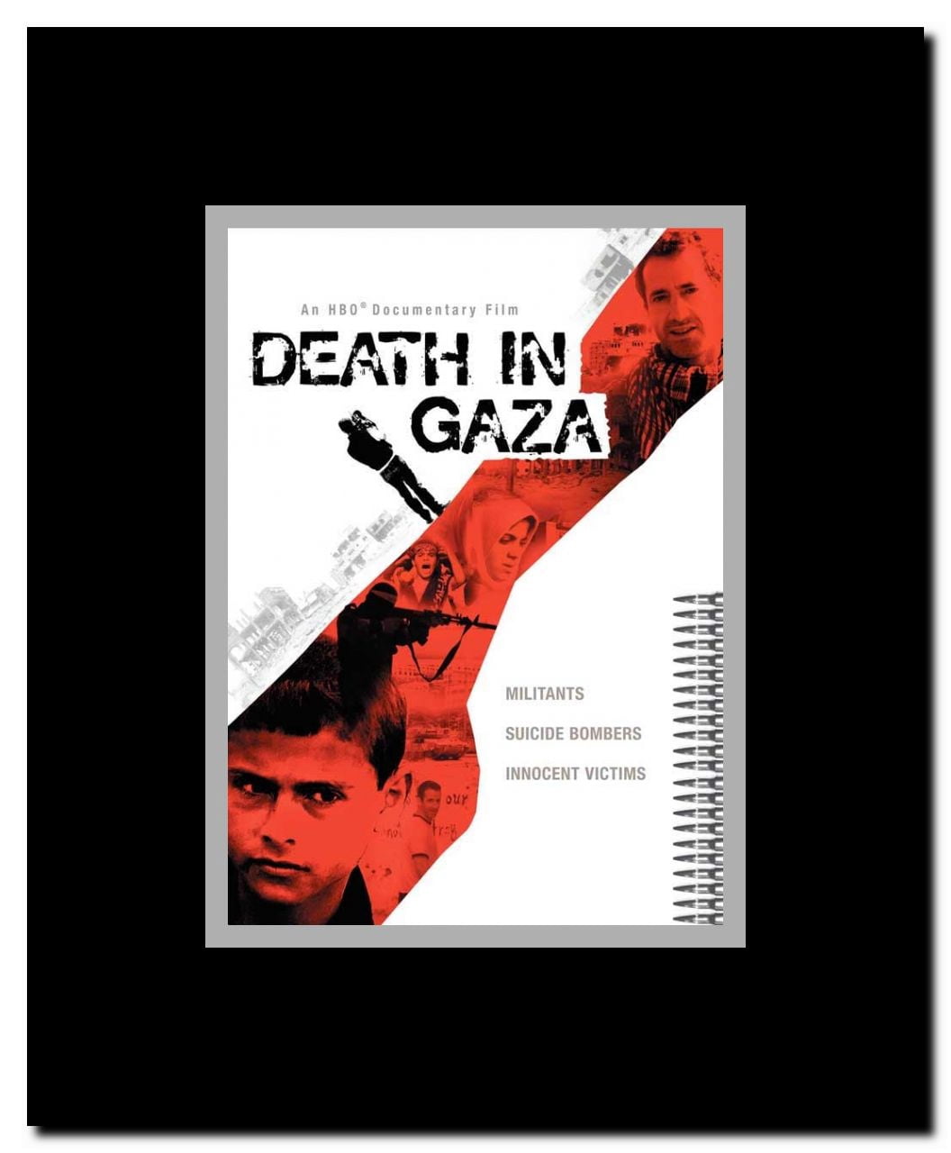 Death in Gaza Framed Movie Poster