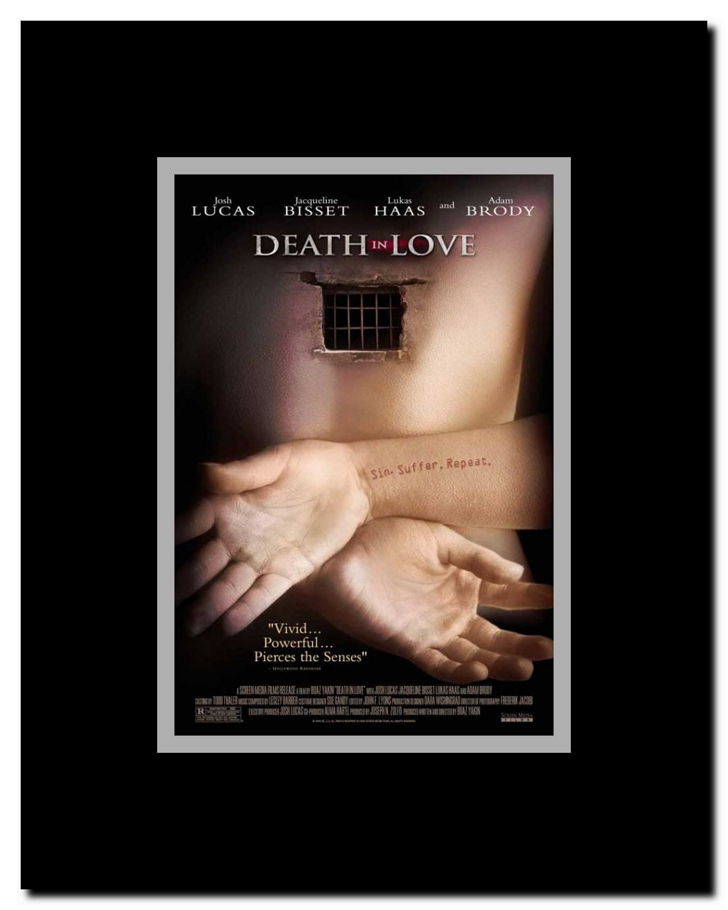 Death in Love Framed Movie Poster