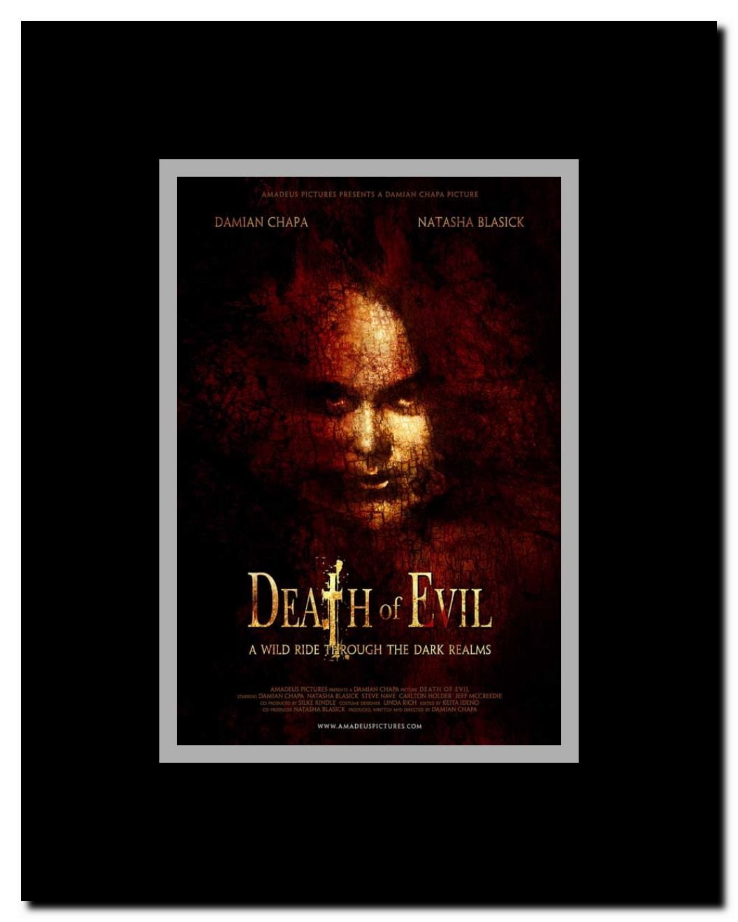 Death of Evil Framed Movie Poster