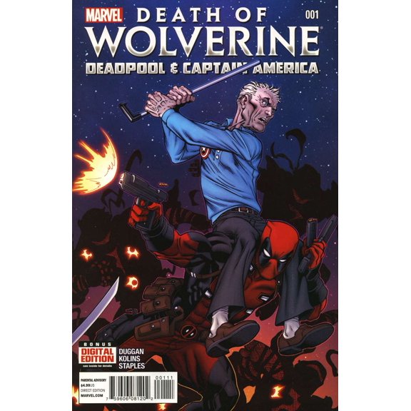 Death of Wolverine: Deadpool And Captain America #1 VF ; Marvel Comic Book