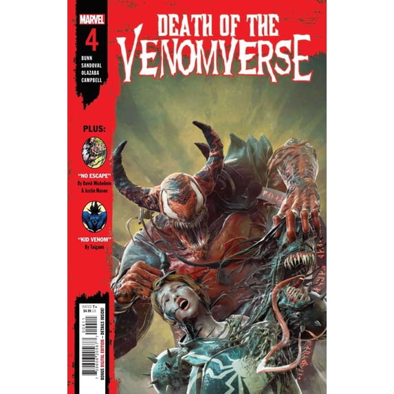 Death of the Venomverse #4 VF ; Marvel Comic Book