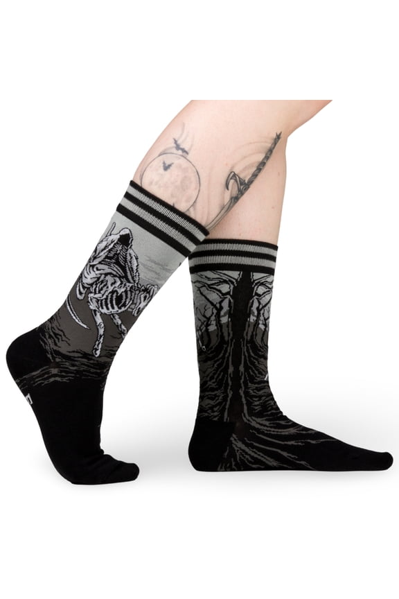 Death on a Pale Horse Crew Socks