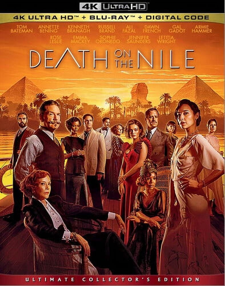 Death on the Nile (4K Ultra HD + Blu-ray + Digital Code) - Walmart.com