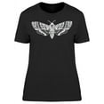 thumbnail image 1 of Death's Head Hawkmoth Drawing T-Shirt Women -Image by Shutterstock, Female Medium, 1 of 2