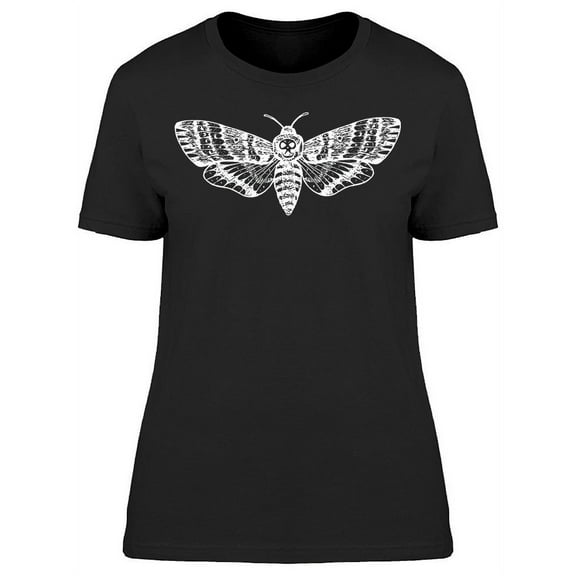 Death's Head Hawkmoth Drawing T-Shirt Women -Image by Shutterstock, Female x-Large