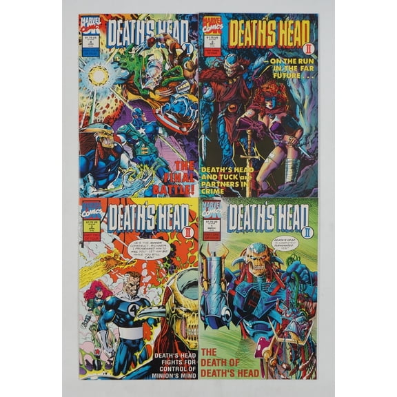 Death's Head II #1-4 VF/NM complete series Dan Abnett - Liam Sharp - UK ; Marvel