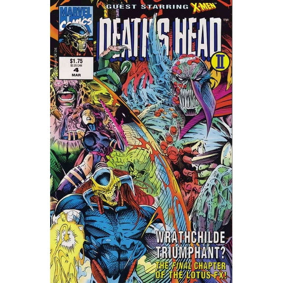 Death's Head II (Vol. 2) #4 VF ; Marvel UK Comic Book