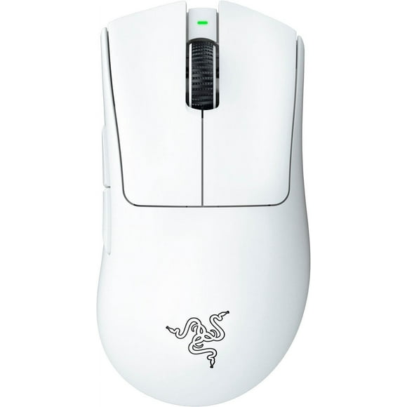 DeathAdder V3 Pro Lightweight Wireless Optical Gaming Mouse with 90 Hour Battery - White