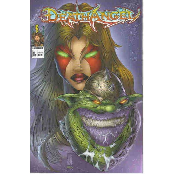 Deathangel #1B VF ; Lightning Comic Book