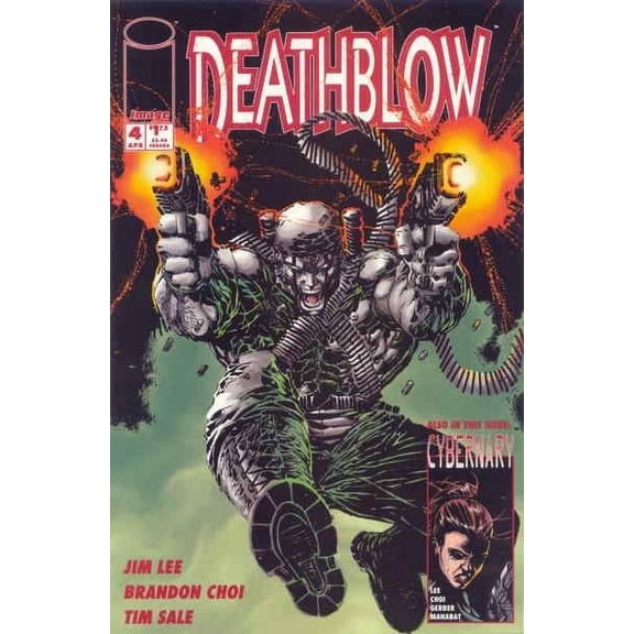 Deathblow #4 VF ; Image Comic Book