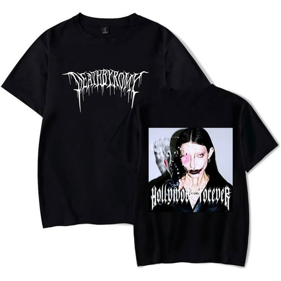 Deathby Romy 2025 Tour Merch Short Sleeve T-shirt Unisex Fashion Crew Neck Top