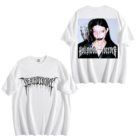 DeathbyRomy 2025 Tour Cotton Tshirt Casual Short Sleeve Fashion Tees Unisex Shirts