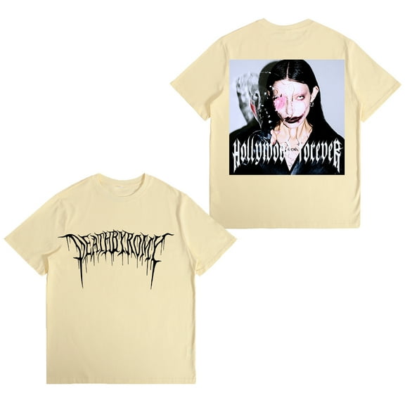 DeathbyRomy 2025 Tour Cotton Tshirt Casual Short Sleeve Fashion Tees Unisex Shirts