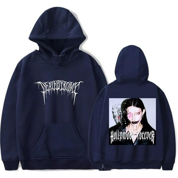 DeathbyRomy 2025 Tour Merch Hoodie Pockets Drawstring Unisex Hooded Sweatshirt Fashion Clothing