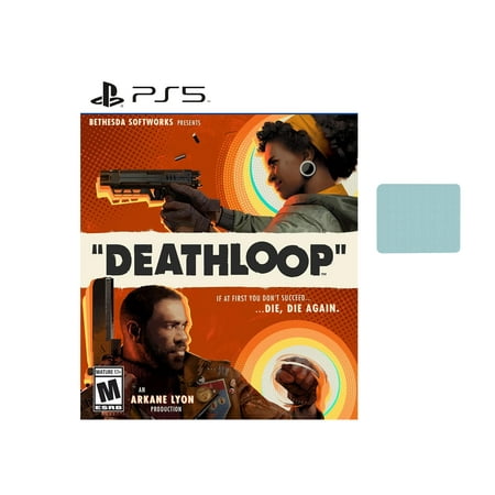 Deathloop Standard Edition - PlayStation 5 + Mazepoly Cleaning Cloth