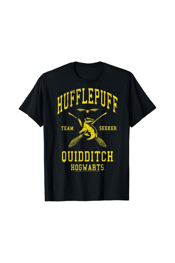 Deathly Hallows 2 Hufflepuff Quidditch Team Seeker T-Shirt