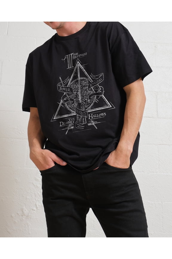 Deathly Hallows Logo Alt T-Shirt