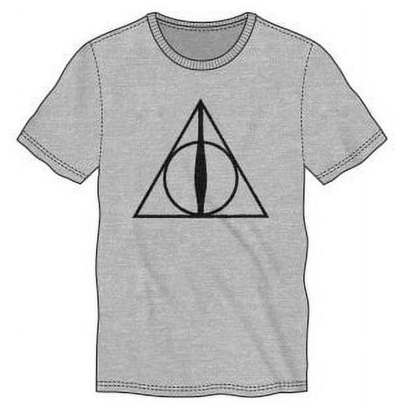 Deathly Hallows Male T-shirt-XL