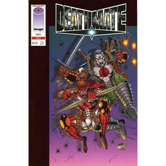 Deathmate #5 VF ; Valiant Comic Book