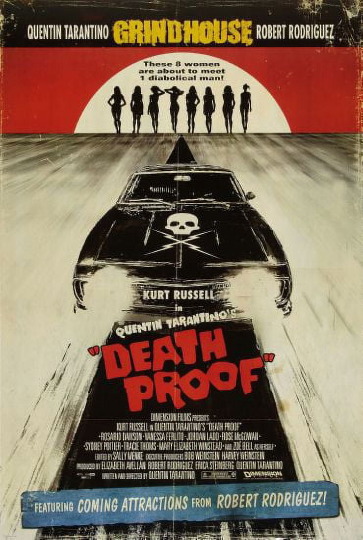 Deathproof Movie Poster Reprint 27Inx40In for any room 27x40 Multi ...