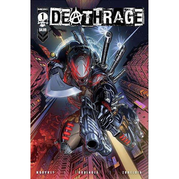 Deathrage #1A VF ; Merc Comic Book