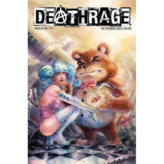 Deathrage #4 VF ; Merc Comic Book