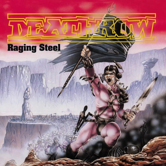 Deathrow Raging Steel (Vinyl Record) 12" Album Coloured Vinyl