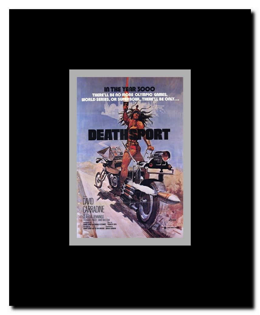 Deathsport Framed Movie Poster