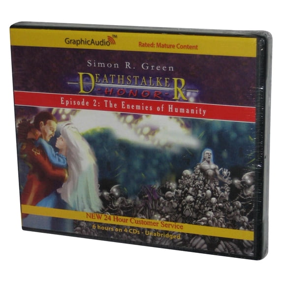 Deathstalker Honor #2 Enemies of Humanity Audio Book CD Box Set