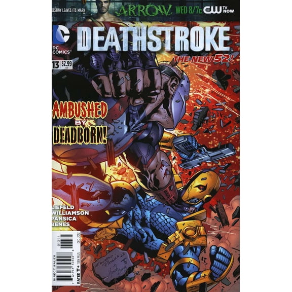 Deathstroke #13 VF ; DC Comic Book