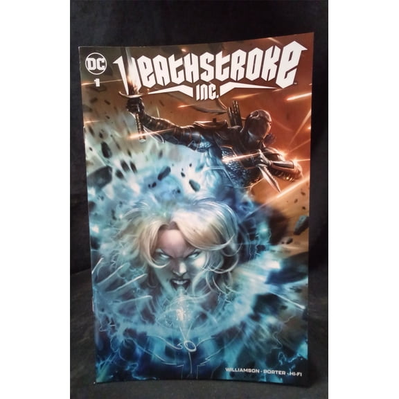 Pre-Owned Deathstroke Inc #1 Comic Kingdom of Canada Exclusive variant cover 2021 DC Comics Comic Book