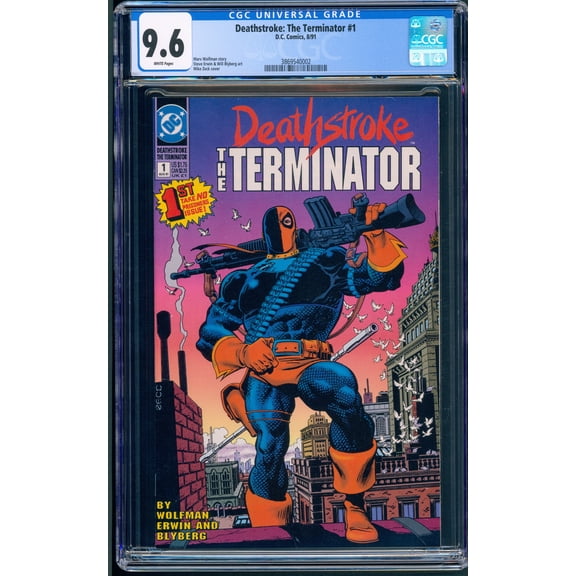 Deathstroke: The Terminator #1 - CGC 9.6 Comic Book